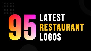 Latest Restaurant Logos  Creative Restaurant logo ideas  Logo Ideas For Food Business [upl. by Kerrison]