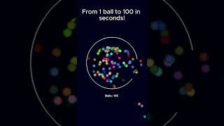 From 1 ball to 100 in seconds [upl. by Lyrradal]