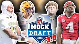 2025 NFL First Round Mock Draft For All 32 Picks 30 MidSeason Predictions [upl. by Loise]