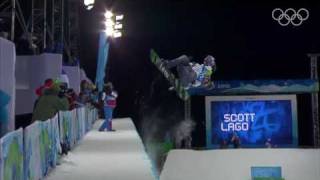 Shaun White Wins Mens Half Pipe Snowboarding  Vancouver 2010 Winter Olympics [upl. by Cherin]