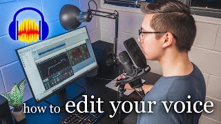 How To Edit Your Voice in Audacity  Editing Tutorial with Realtime Effects 2023 [upl. by Hartzke]