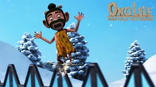 Oko Lele  Snowboard Rail — Special Episode 🏄 NEW ⭐ Episodes collection ⭐ CGI animated short [upl. by Nosraep174]