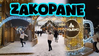 Zakopane Night Market Tour Poland Famous Tourist Spot [upl. by Ahsrats]