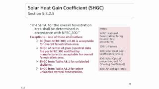 ASHRAE Standard 901 2010 Part II  Envelope Provisions [upl. by Jennilee]