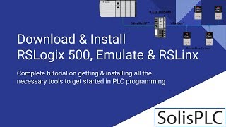 RSLogix 500 RSLogix 500 Emulate amp RSLinx Free Download from Rockwell Automation  PLC Software [upl. by Pope]