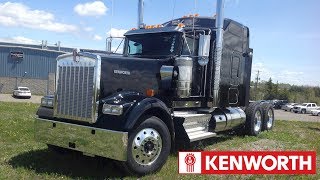 2020 Kenworth W900 Studio Sleeper Exterior Interior amp Full Review [upl. by Nikal637]