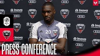 Christian Benteke PreMatch Press Conference  Nashville SC vs DC United  MLS 2024 [upl. by Saberio567]