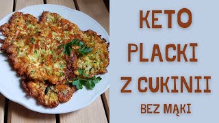 KETO PLACKI Z CUKINII tylko TRZY SKŁADNIKI [upl. by Koh]