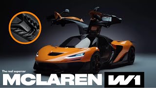 McLaren W1  The Real Supercar REVEALED [upl. by Ariak]