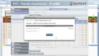 Planilla en Excel para importar a PLAME [upl. by Philis]