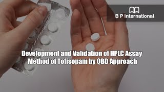 Development and Validation of HPLC Assay Method of Tofisopam by QBD Approach [upl. by Meghann]