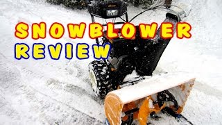 SNOWBLOWER REVIEW  Cub Cadet 3 Stage 357cc  28quot Cut [upl. by Rehpotisrhc]