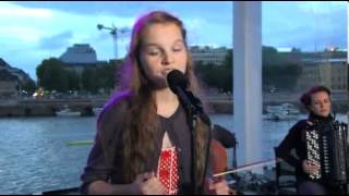 Tomine Mikkeline sings on Norwegian TV [upl. by Cormick]