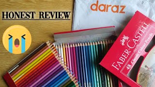 Unboxing Faber Castell Classic Color pencil set of 48 Pencils  art supplies [upl. by Nosliw]