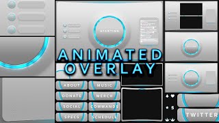 TWITCH ANIMATED OVERLAY PACK START amp Streamlabs OBS Tutorial [upl. by Llertrac]