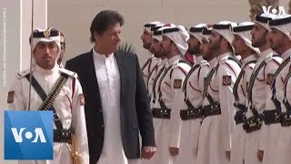 Pakistan PM Imran Khan Visits Qatar as Taliban US Open New Round of Peace Talks [upl. by Mezoff]