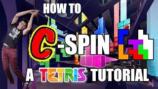 Tetris Tutorial  CSpin or the Triple Double [upl. by Eniawtna7]