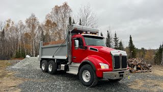 WE BOUGHT A NEW 310K KENWORTH T880 DUMP TRUCK TIRED OF PAYING FOR REPAIRS [upl. by Ruomyes]