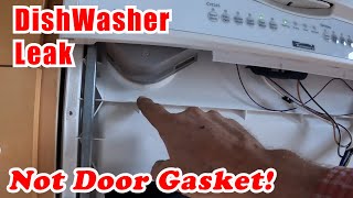 Kenmore Dishwasher Leaking  Easy Repair [upl. by Naut]