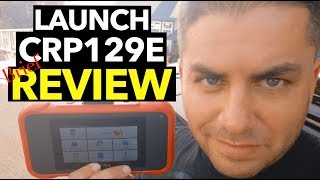 Launch CRP129E Scan Tool Review To Reset Check Engine Light ABS Light SRS Light SAS Light [upl. by Youlton339]