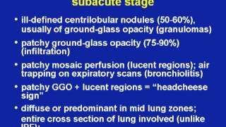 HRCT Part II Sarcoidosis and Hypersensitivity Pneumonitis [upl. by Astri]