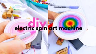 DIY Spin Art Machine [upl. by Chrisoula]