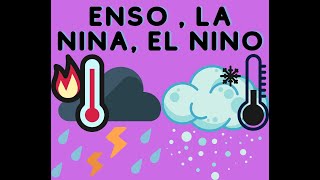 ENSO LA NINA EL NINO Explained [upl. by Maybelle]