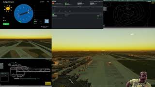 ATC  Stuttgart Ground  VATSIM  4k [upl. by Eannyl]