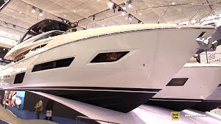 2020 Ferretti 780 Luxury Yacht  Walkaround Tour  2020 Boot Dusseldorf [upl. by Hendon]