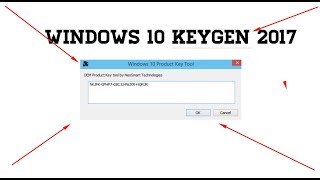 Windows 10 Keygen  Product Key Activator Tutorial 2017 [upl. by Vitek]