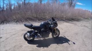 2007 yamaha fz1 Durzo does a review pros and cons [upl. by Anitsirhk]