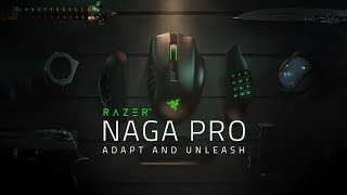 Razer Naga Pro  Adapt and Unleash [upl. by Itsuj]