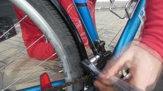 How to Replace and Adjust the Front DerailleurShifter Cable on a Bicycle [upl. by Jeana892]