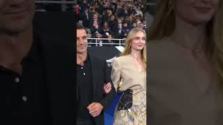 Sophie Turner shows up at world rugby in France [upl. by Aerbma]