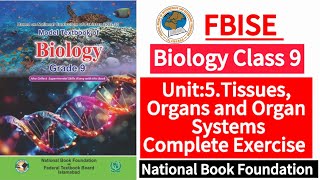 Class 9 Biology Unit 5 Complete Exercise  New Syllabus 2024LearnOnlineWithAnum [upl. by Jacintha679]