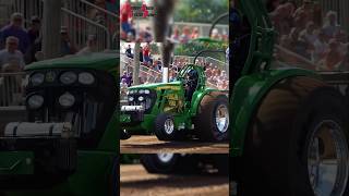 INSANE John Deere Pro Stock tractorpulling johndeere [upl. by Bigod]