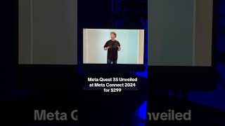 Mark Zuckerberg Announce the Meta Quest 3S [upl. by Mccartan652]