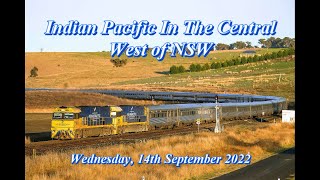 Indian Pacific In The Central West of NSW Australian Train Journeys [upl. by Delwyn]