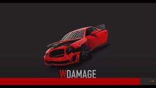 WDAMAGE Car crash Engine  Gameplay IOS amp Android [upl. by Suoivatco]