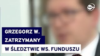 Grzegorz W zatrzymany ws Funduszu Sprawiedliwości Jego firma opłacała reklamy Mateckiego TVN24 [upl. by Nobie]