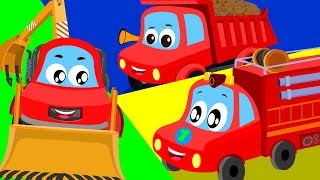 Truck Song  Little Red Car Shows For Toddlers  Cartoon Video For Children by Kids Channel [upl. by Tattan]