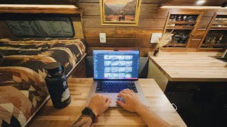 POV What vanlife is ACTUALLY like  Full day in the life [upl. by Aikahs245]