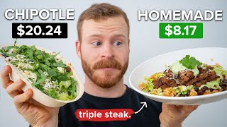 Can I make Chipotle’s Burrito Bowl cheaper healthier and better tasting [upl. by Clarette]