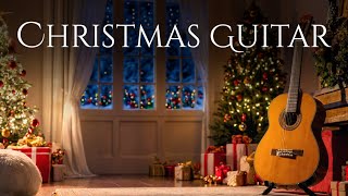 Christmas Guitar  2 Hours of Instrumental Christmas Carols  Peaceful and Relaxing [upl. by Eahcim]