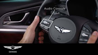 Steering Wheel Controls  Genesis G70  HowTo  Genesis USA [upl. by Adnicul]