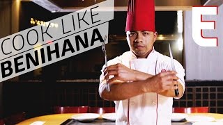 How To Cook Like A Benihana Chef Or At Least Try — Consumed [upl. by Eeznyl]