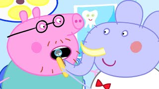 Peppa Pig Visits the Dentist  Peppa Pig Official  Family Kids Cartoon [upl. by Aceber585]