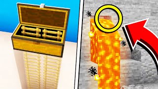 10 PRO WAYS to HIDE Your SECRET BASE in Minecraft NO MODS [upl. by Ydahs]