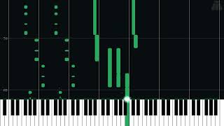 Molduga Battle  The Legend of Zelda Breath of the Wild  Intermediate Piano Tutorial [upl. by Goren147]