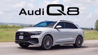 2019 Audi Q8 Review  Smooth and Relaxing [upl. by Anizor]